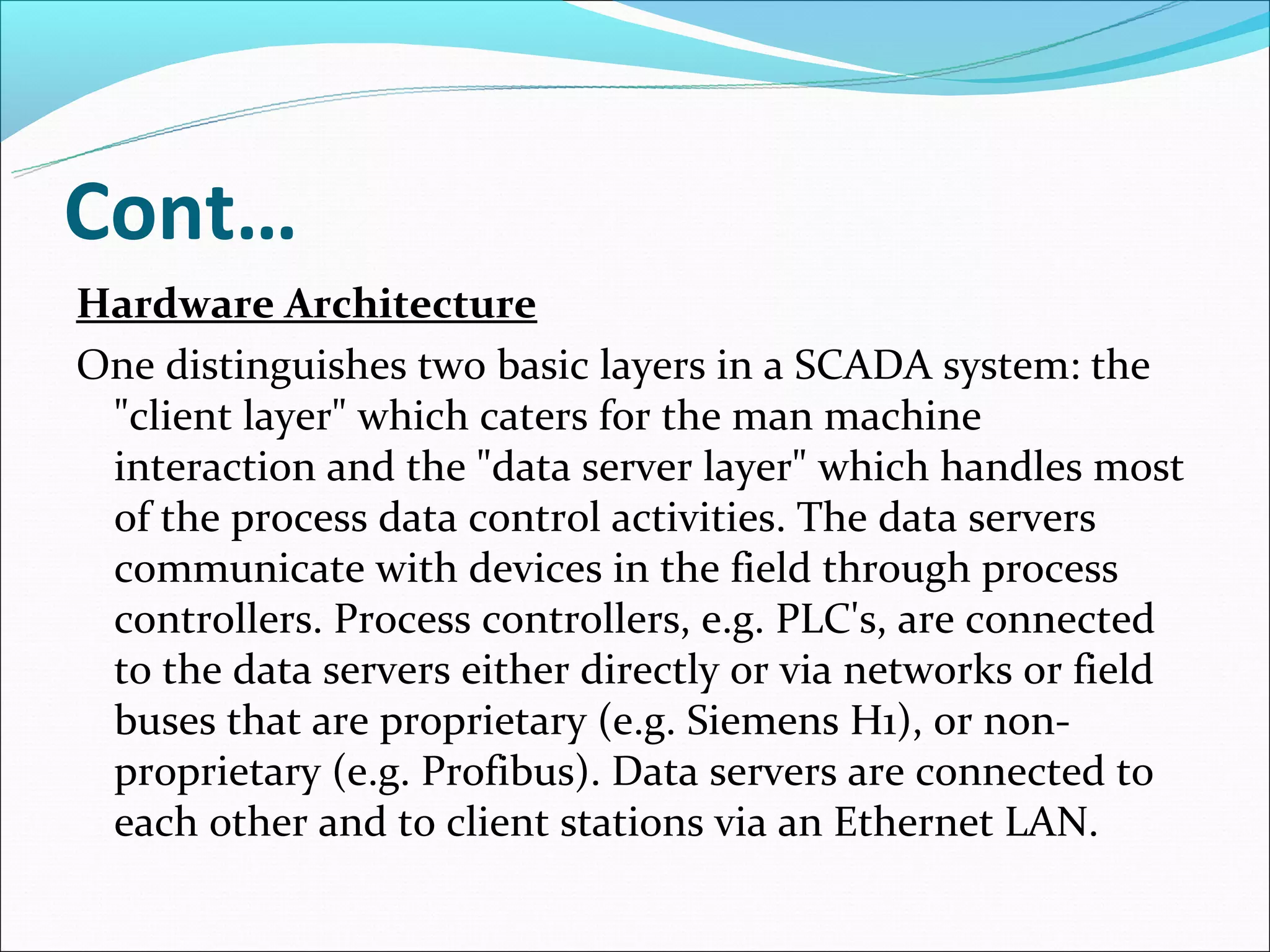 Sistema Dcs Vs. Scada – What are the Differences between DCS and SCADA ...
