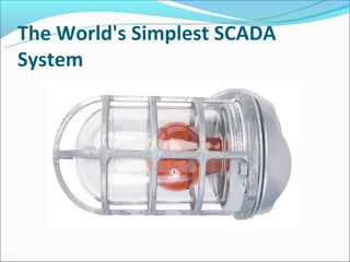 The World's Simplest SCADA
System
 