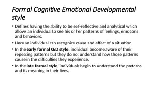 Comprehensive Overview of Developmental Counseling and Therapy (DCT ...