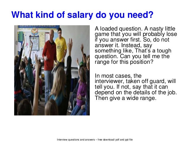 pa interview questions and answers