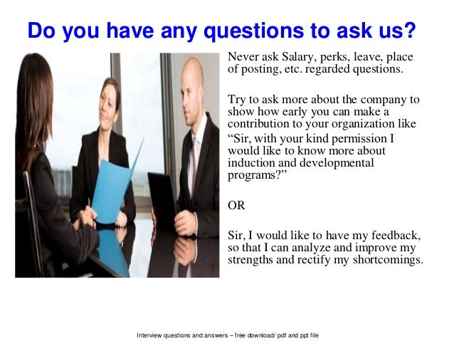 pa interview questions and answers