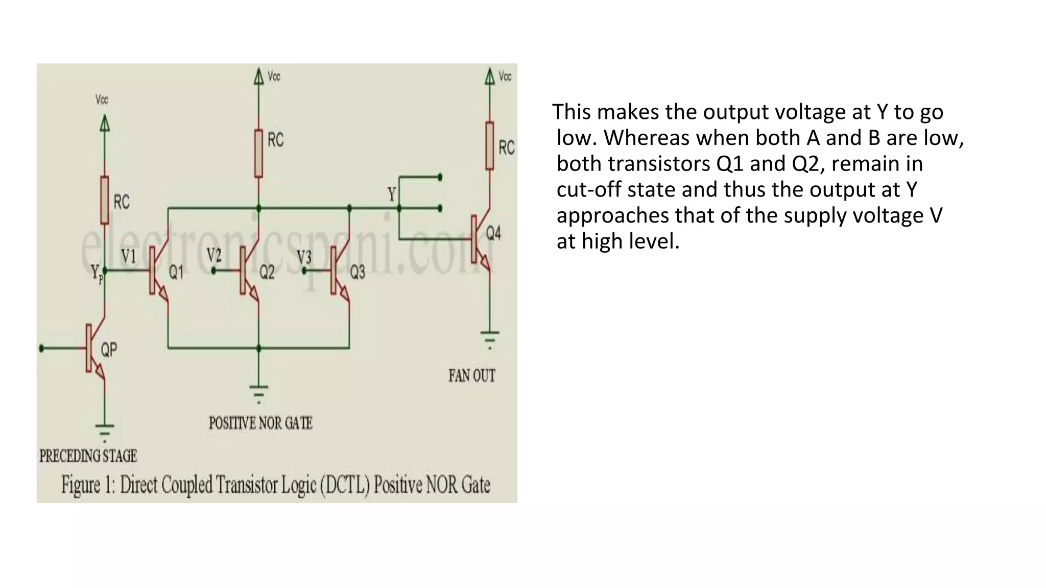 direct coupled transistor logic | PPTX | Computer Peripherals | Computing