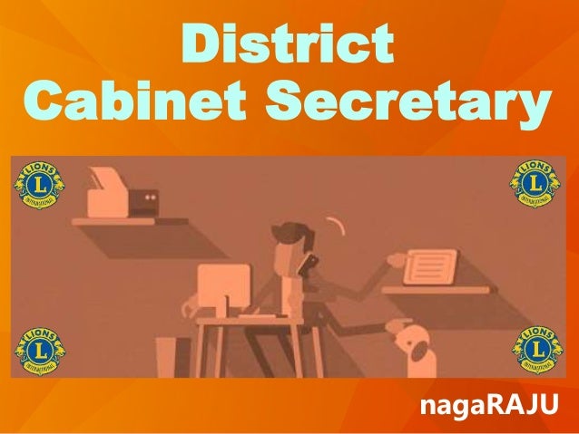 Lions District Cabinet Secretary