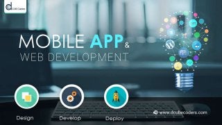 DCube Coders - App Development Company in Noida | Android Apps | iOS App | Best App for Windows