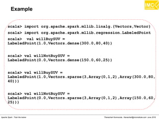 Machine Learning using Apache Spark MLlib | PDF