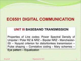 Dc unit iii final ppt | PPTX