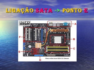 ligação   SATA   ->   Ponto   E 