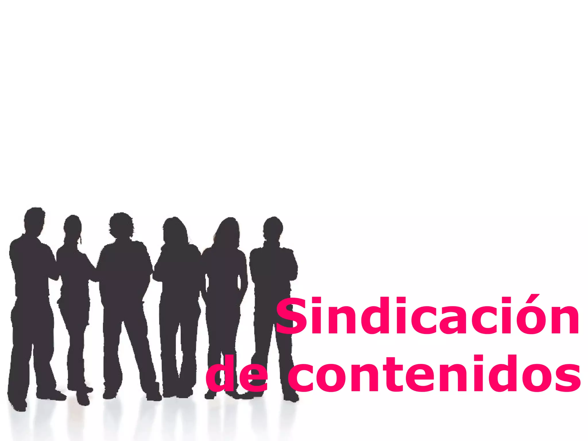 Sindicación de contenidos 
