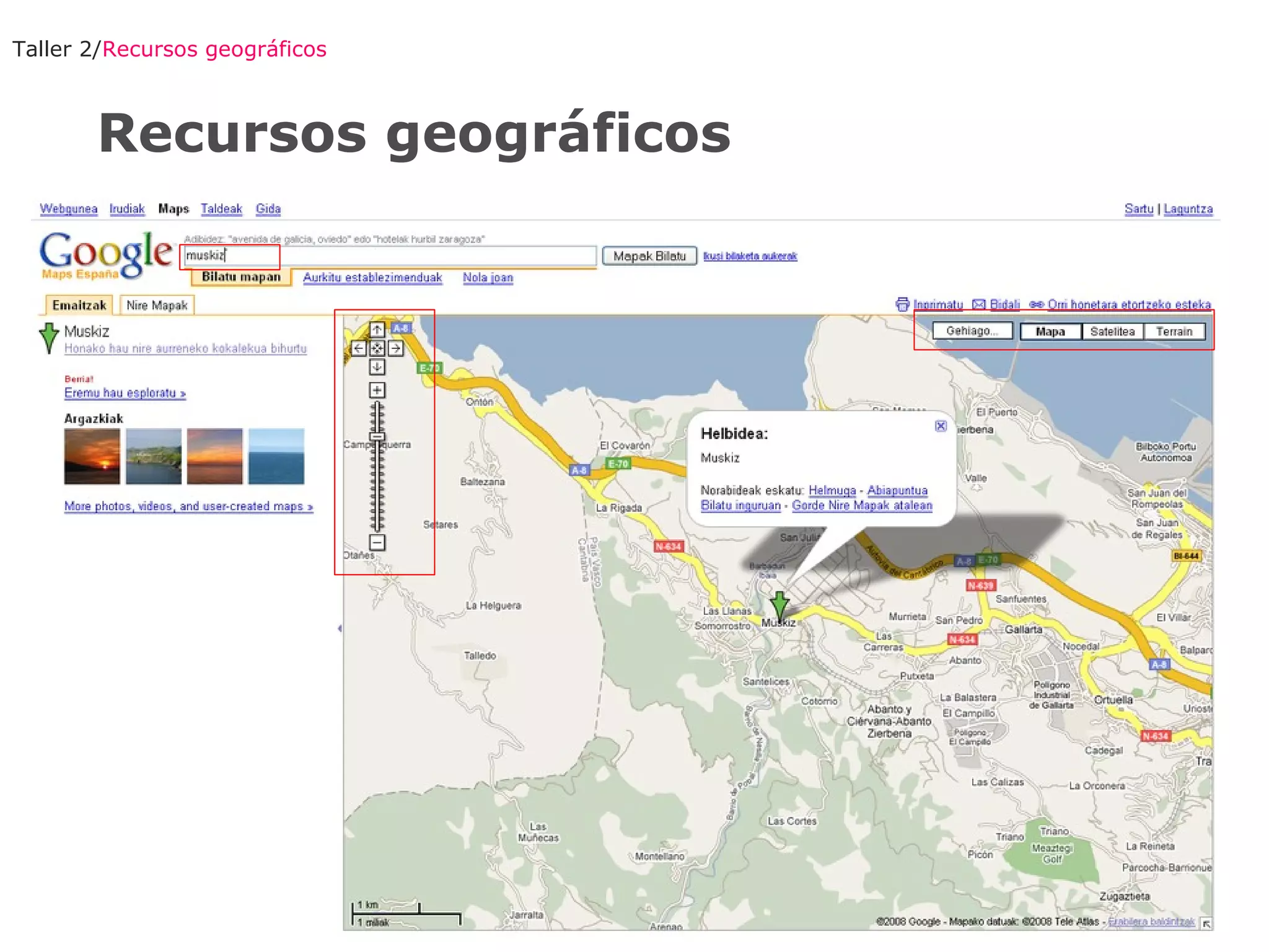 Recursos geográficos Taller 2/ Recursos geográficos 