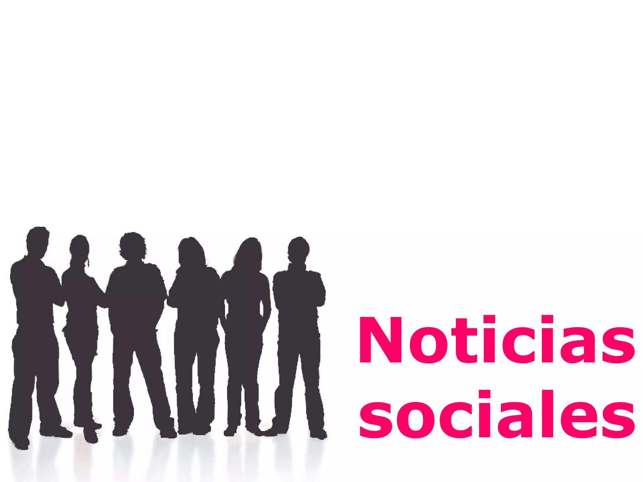 Noticias sociales 
