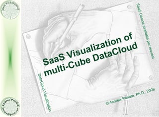 SaaS Visualization of multi-Cube DataCloud © Andrew Pandre, Ph.D., 2009 http://www.linkedin.com/profile?viewProfile=&key=2112315 SaaS Demos available per request DataCloud Visualization 