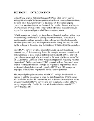 Dcvg surveys training manual gx version | PDF