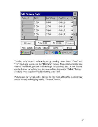 Dcvg Data Example Dcvg surveys training manual gx version | PDF