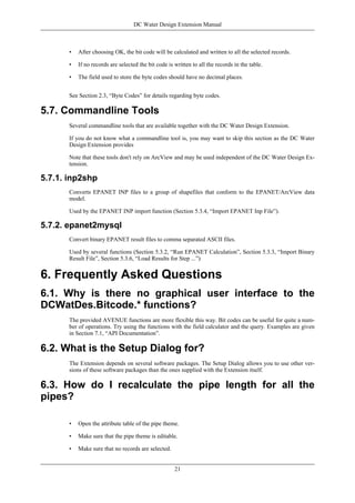 DC Water Design Extension Manual | PDF