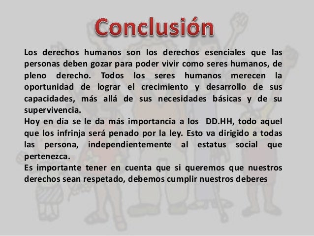Importancia De Los Derechos Humanos