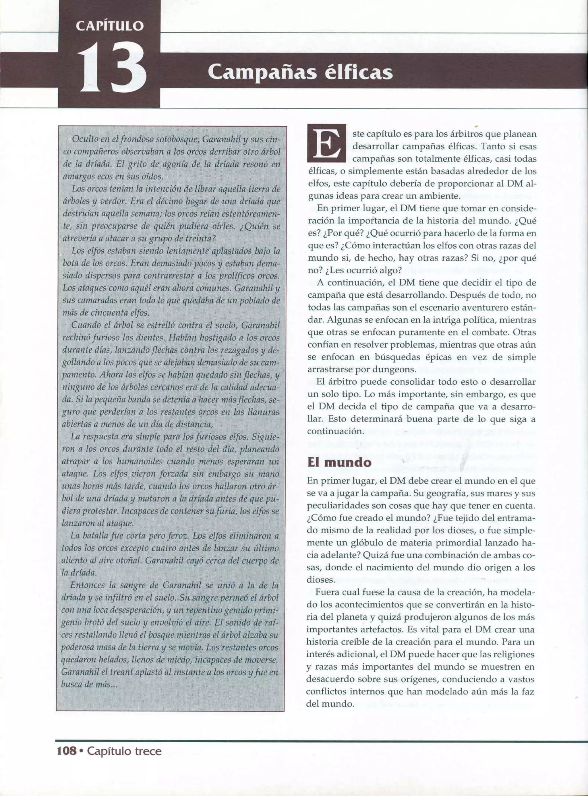 D&D   2.0 -el libro de los elfos