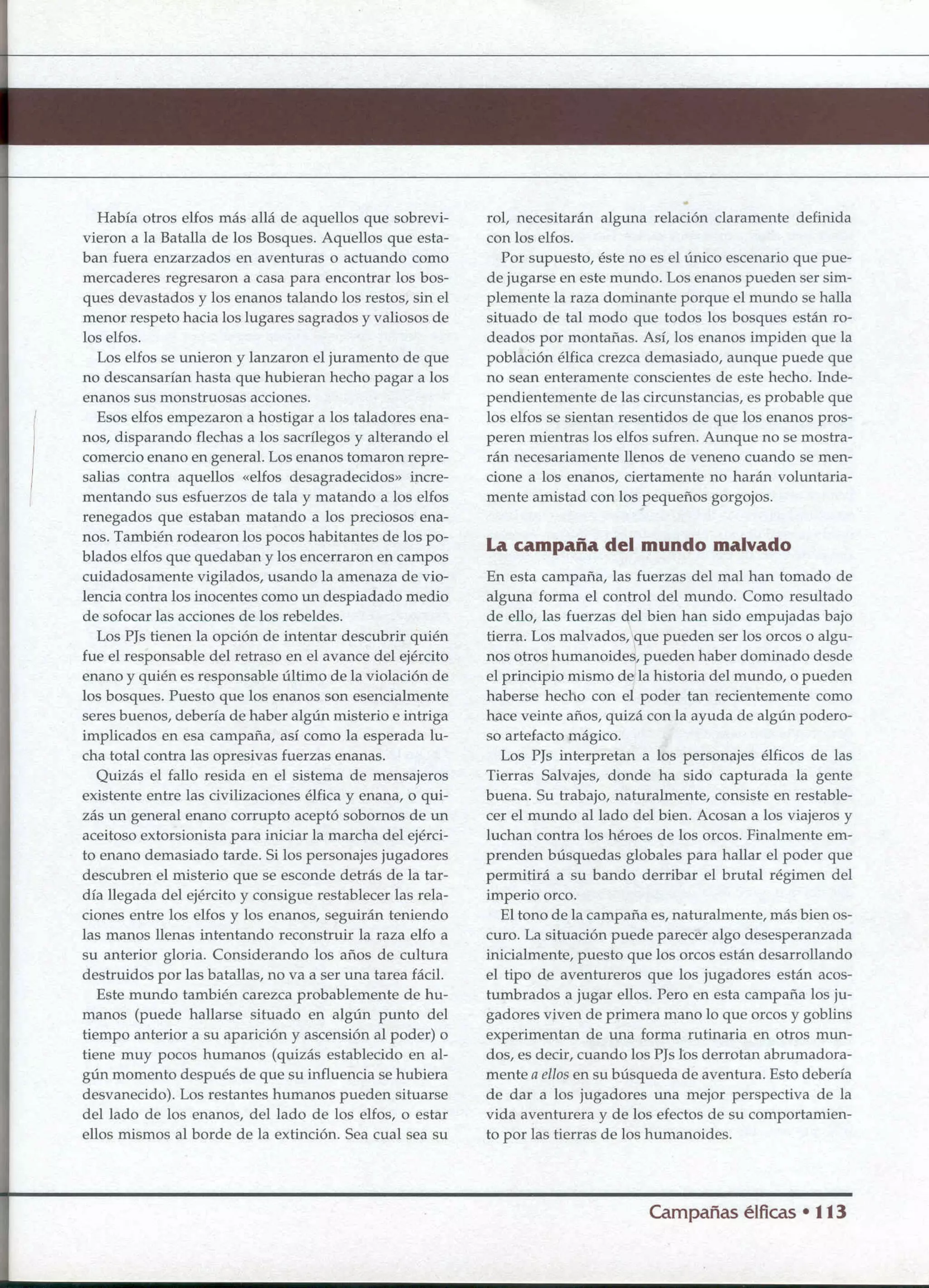 D&D   2.0 -el libro de los elfos