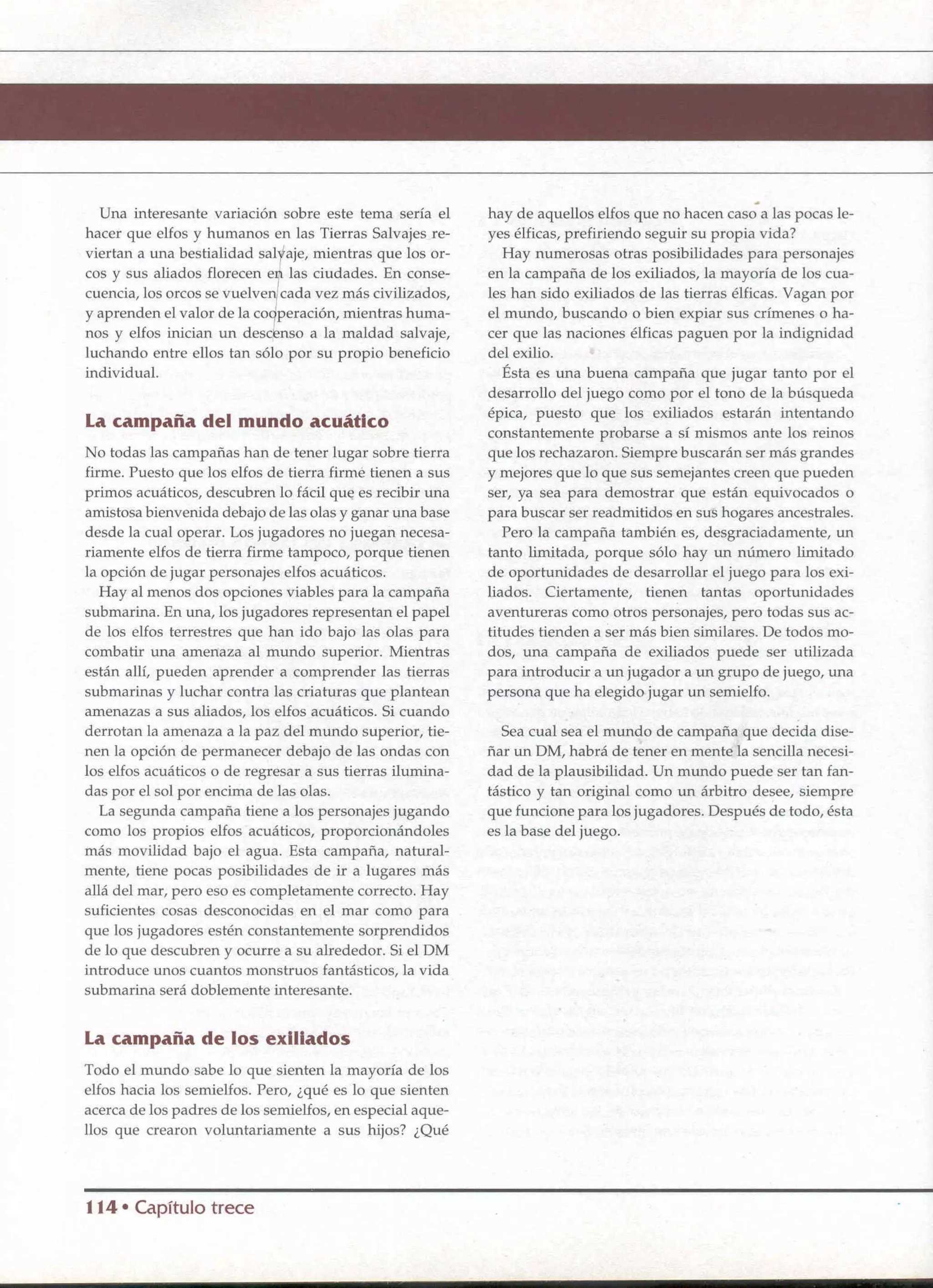 D&D   2.0 -el libro de los elfos