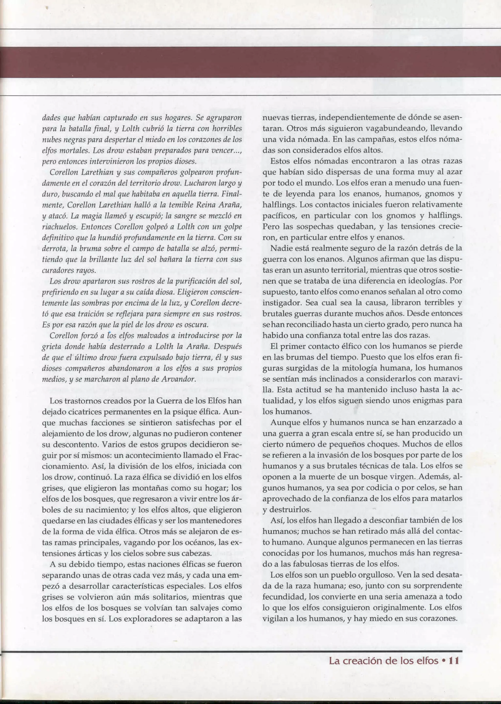 D&D   2.0 -el libro de los elfos