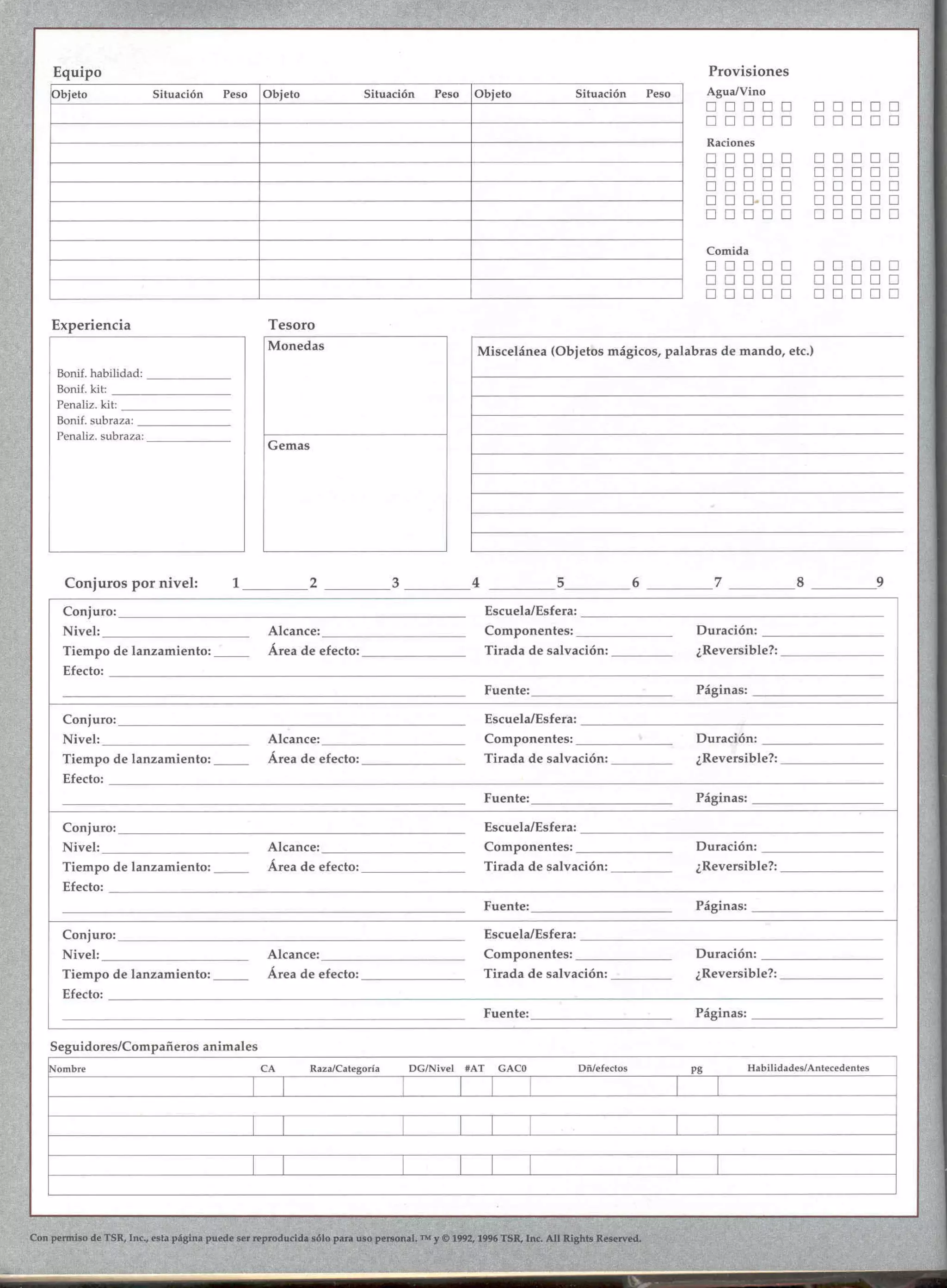 D&D   2.0 -el libro de los elfos