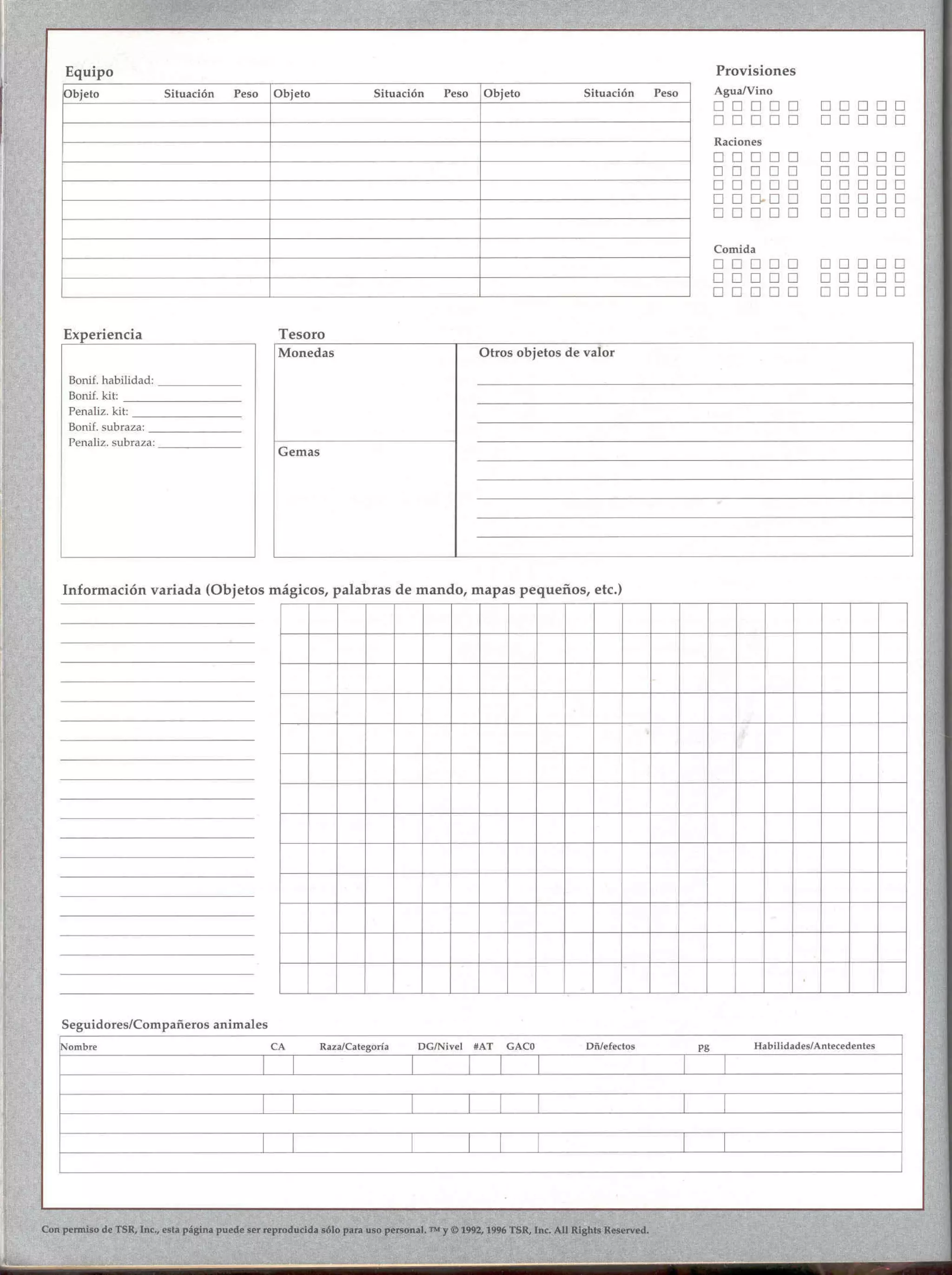 D&D   2.0 -el libro de los elfos
