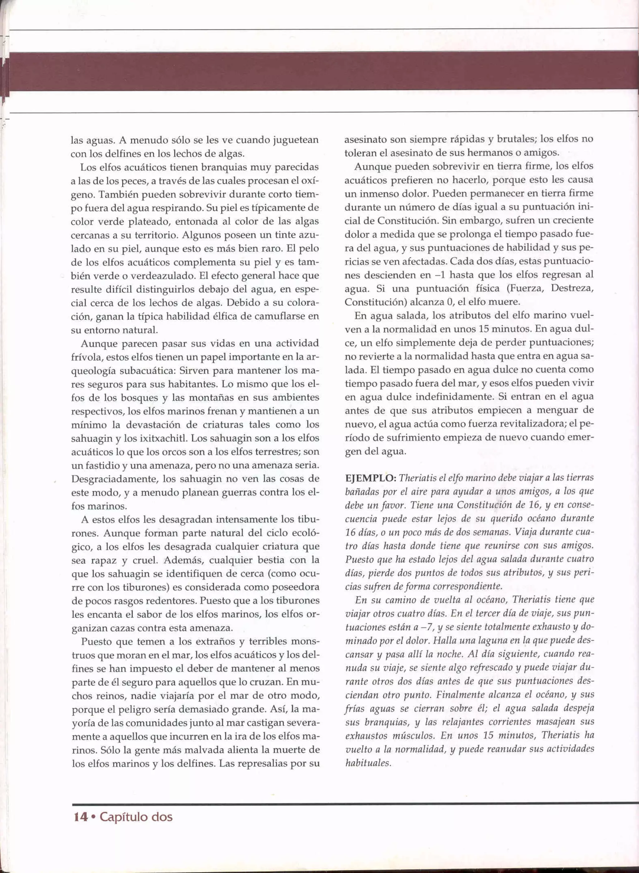 D&D   2.0 -el libro de los elfos