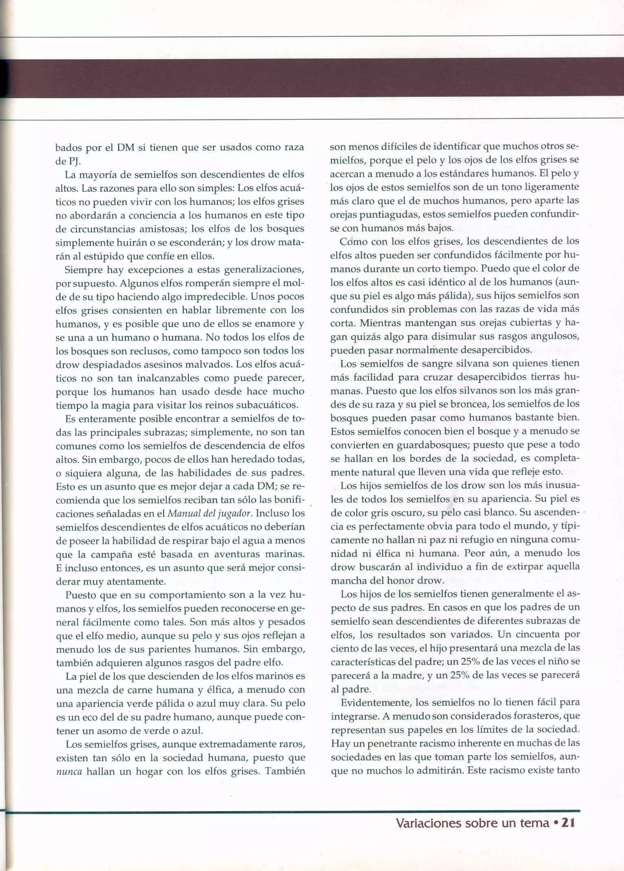 D&D   2.0 -el libro de los elfos