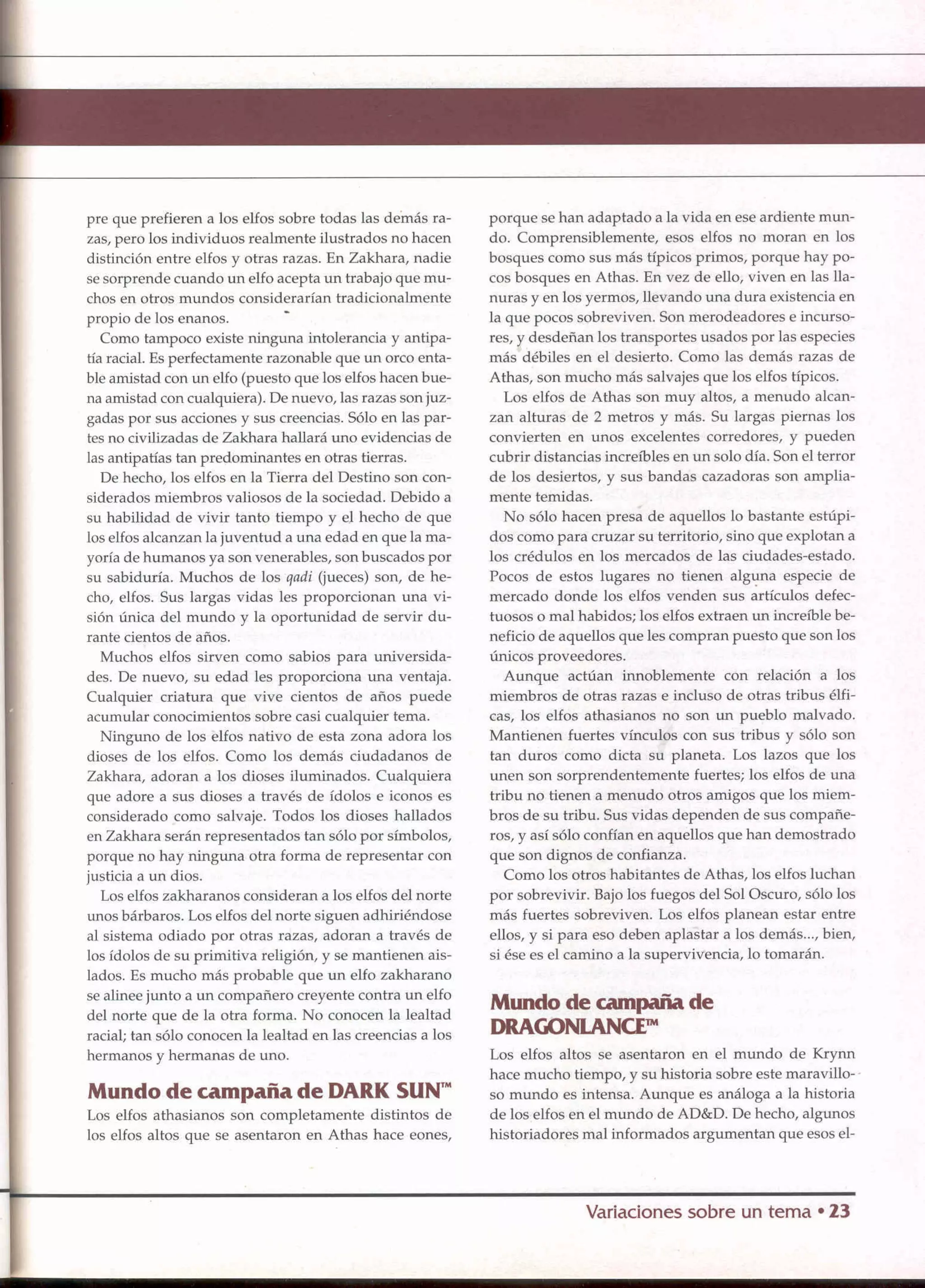 D&D   2.0 -el libro de los elfos