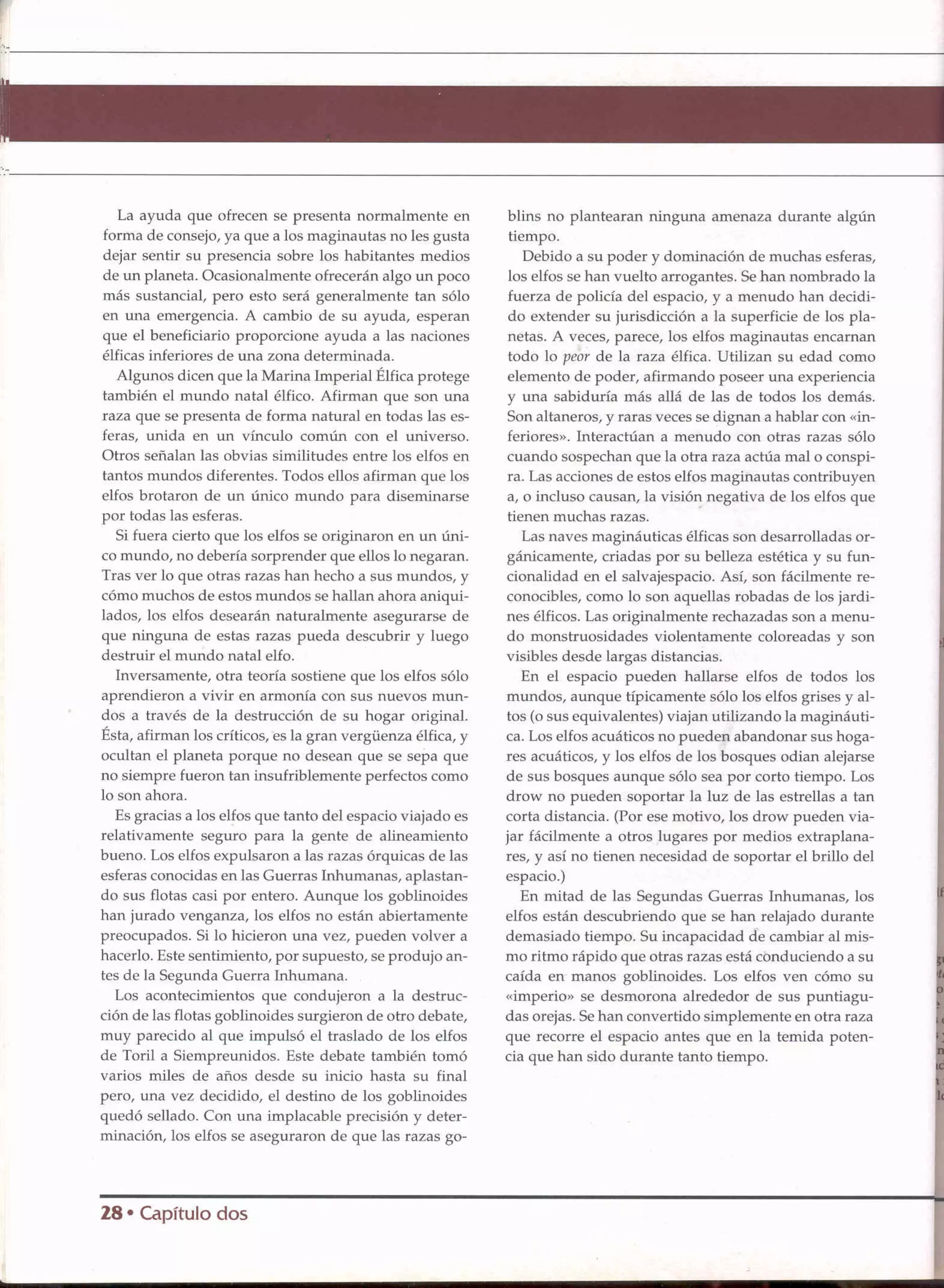 D&D   2.0 -el libro de los elfos