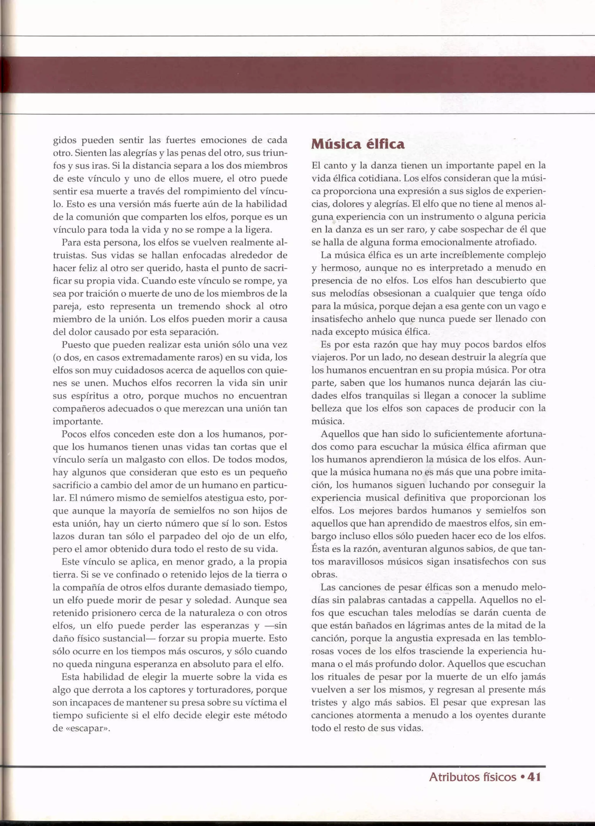 D&D   2.0 -el libro de los elfos