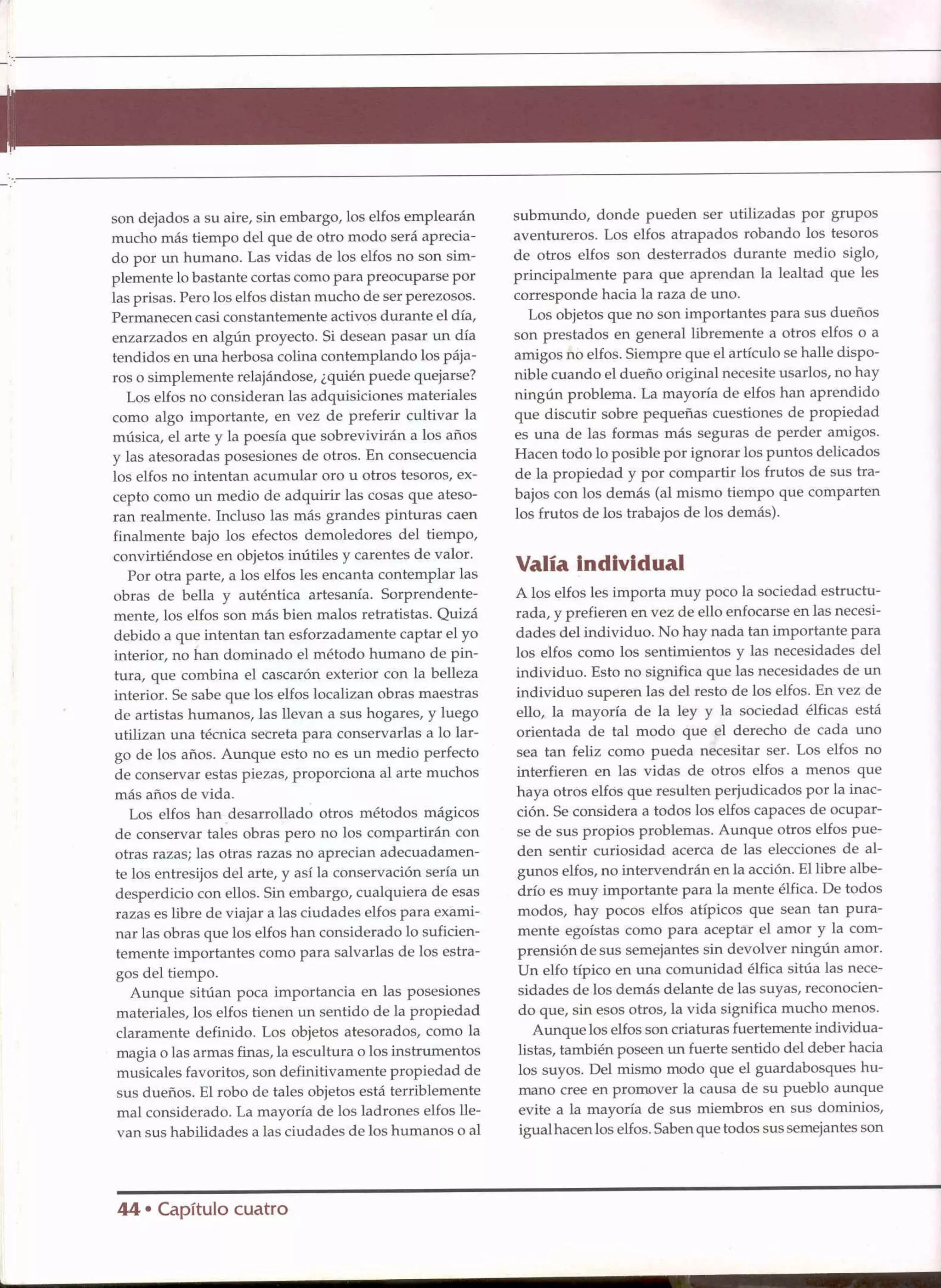 D&D   2.0 -el libro de los elfos