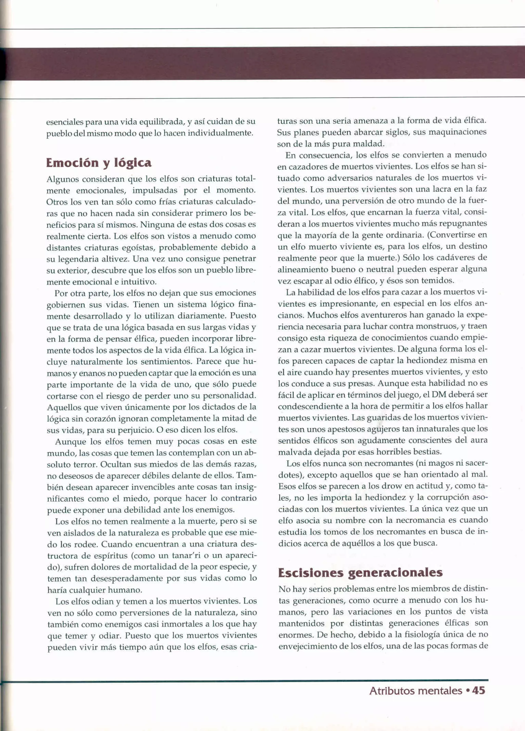 D&D   2.0 -el libro de los elfos