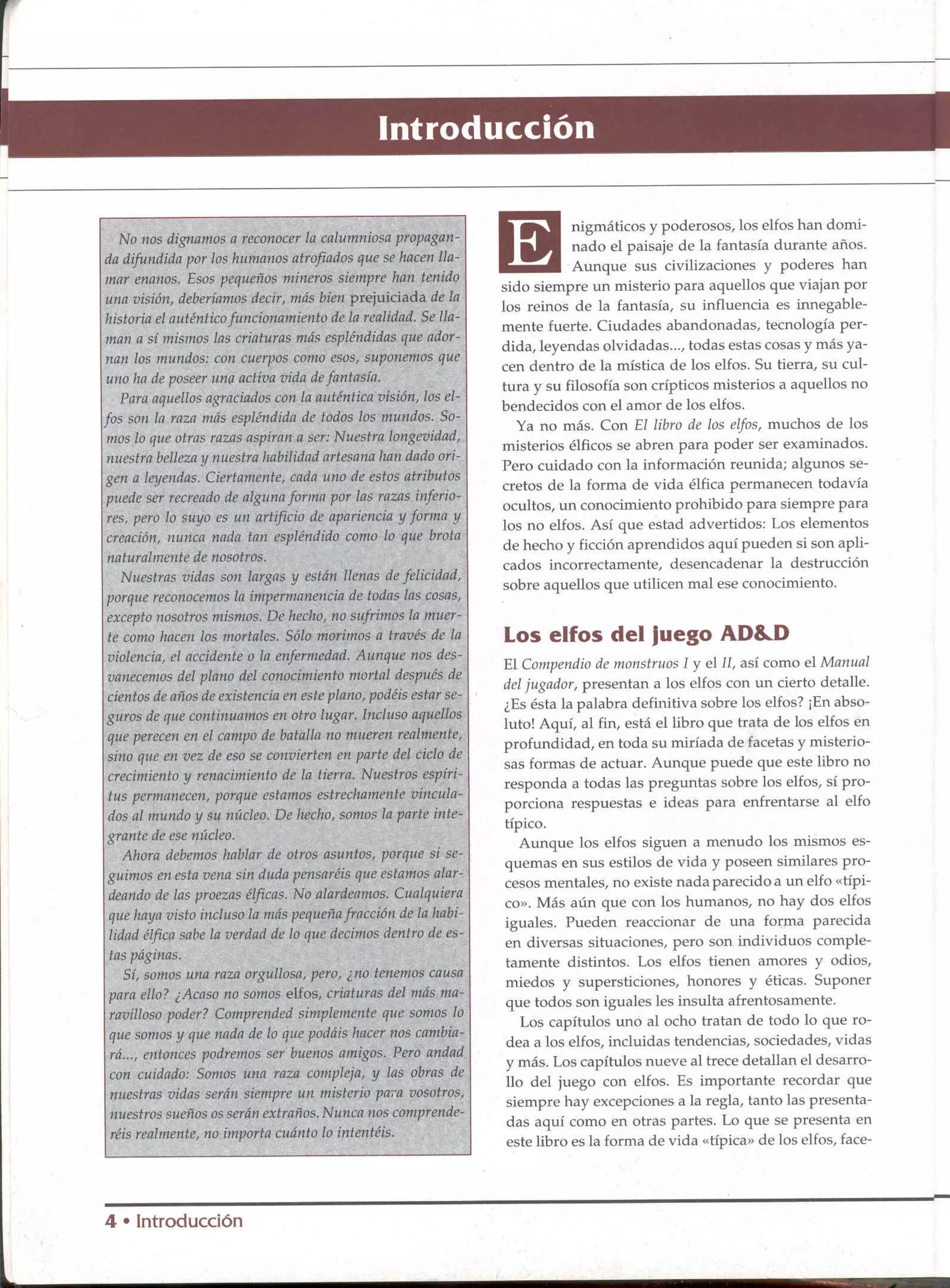 D&D   2.0 -el libro de los elfos