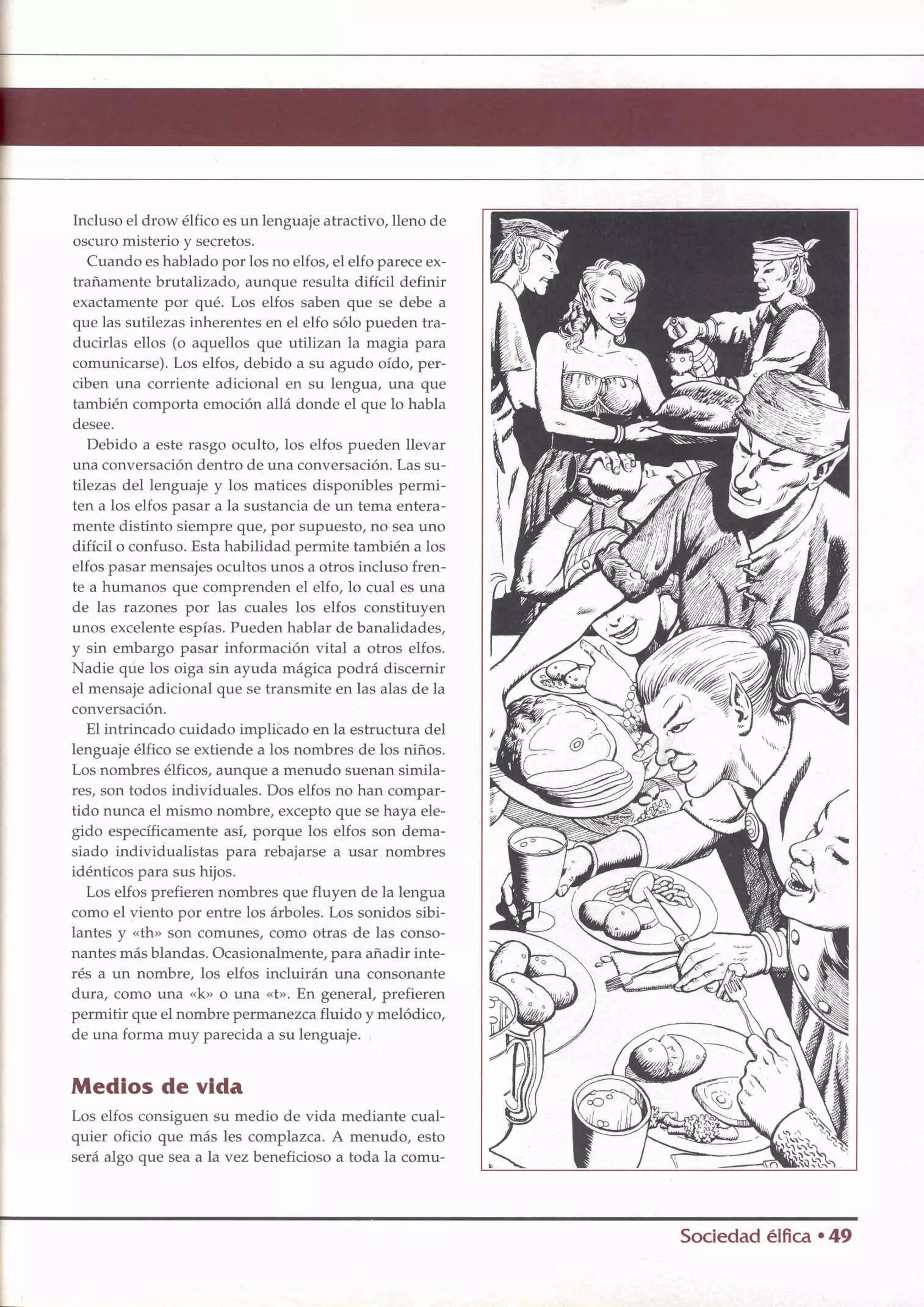 D&D   2.0 -el libro de los elfos