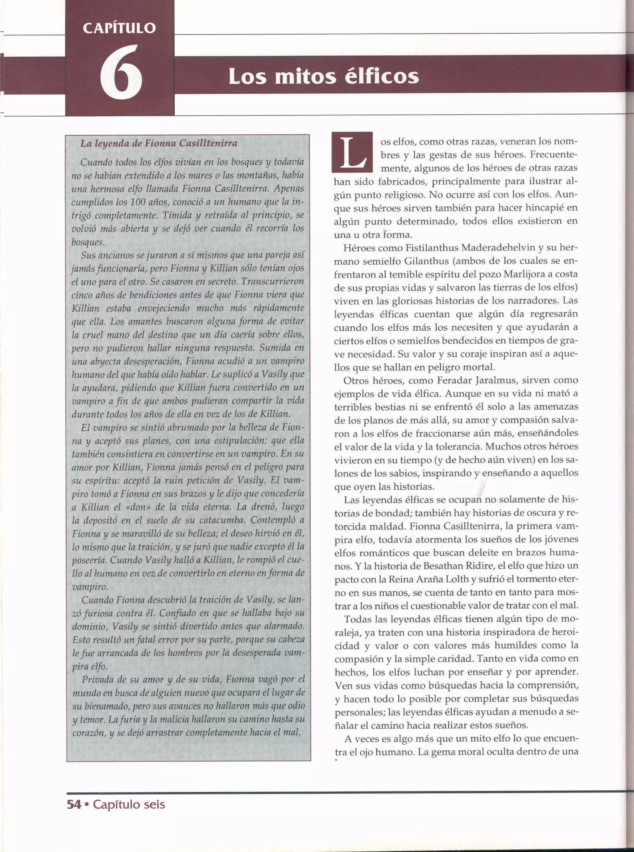 D&D   2.0 -el libro de los elfos