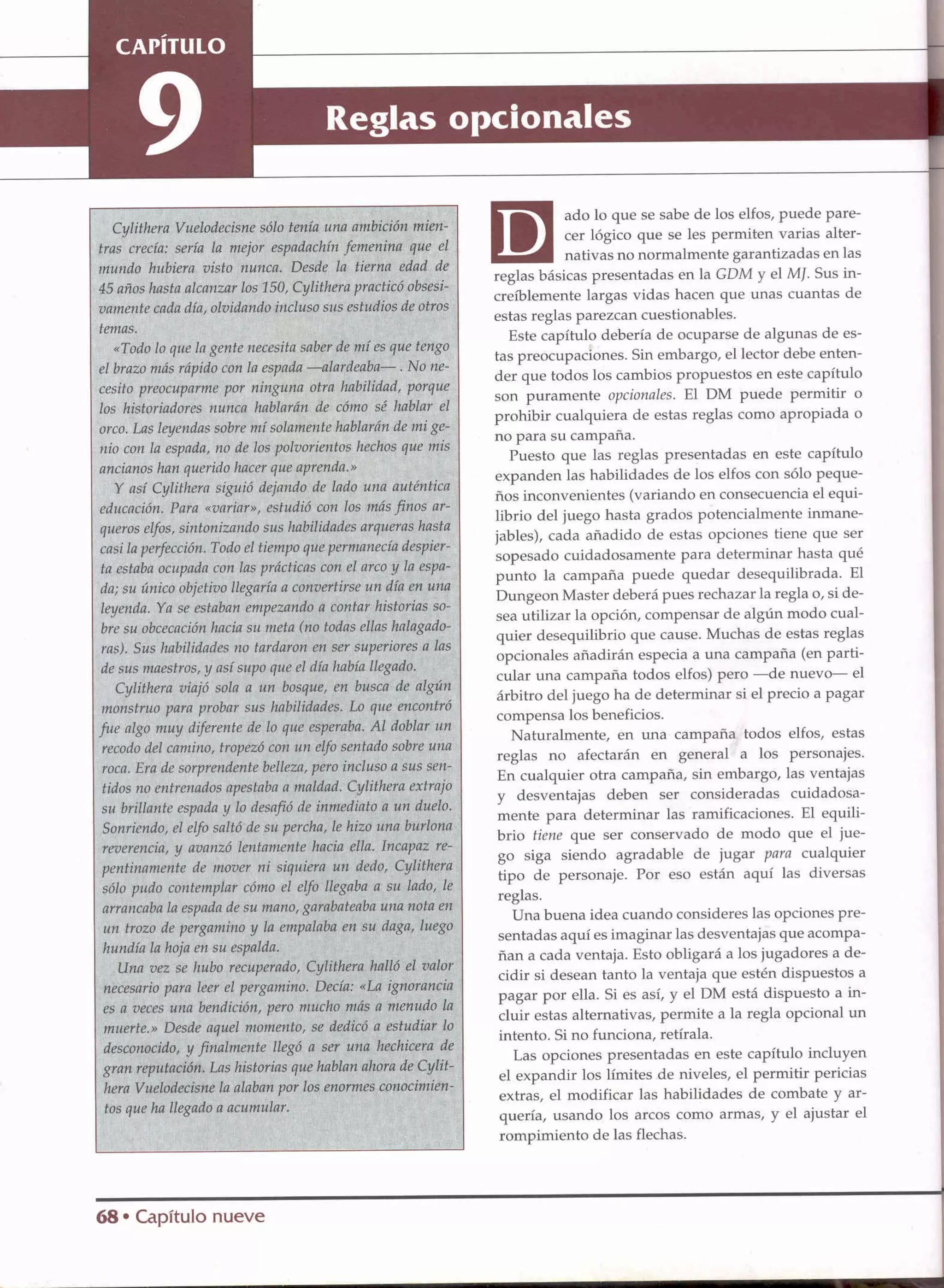 D&D   2.0 -el libro de los elfos