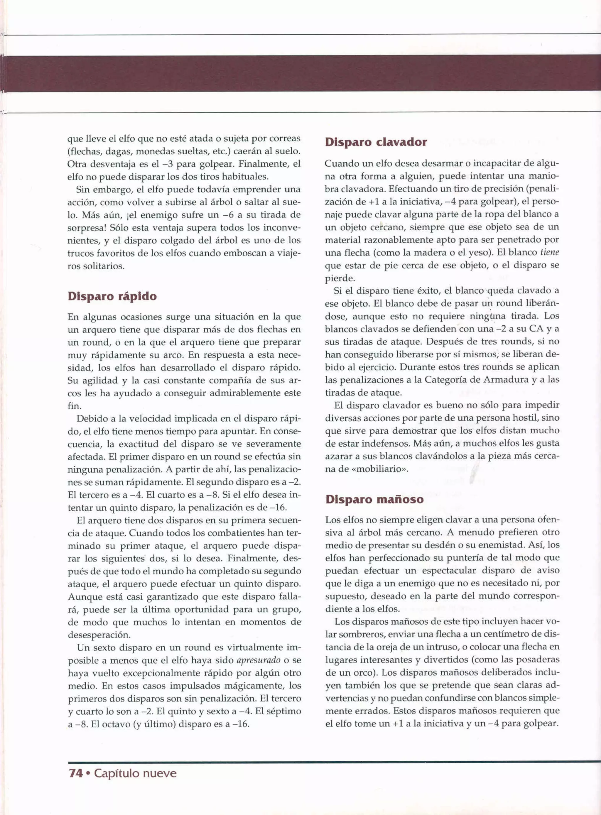 D&D   2.0 -el libro de los elfos