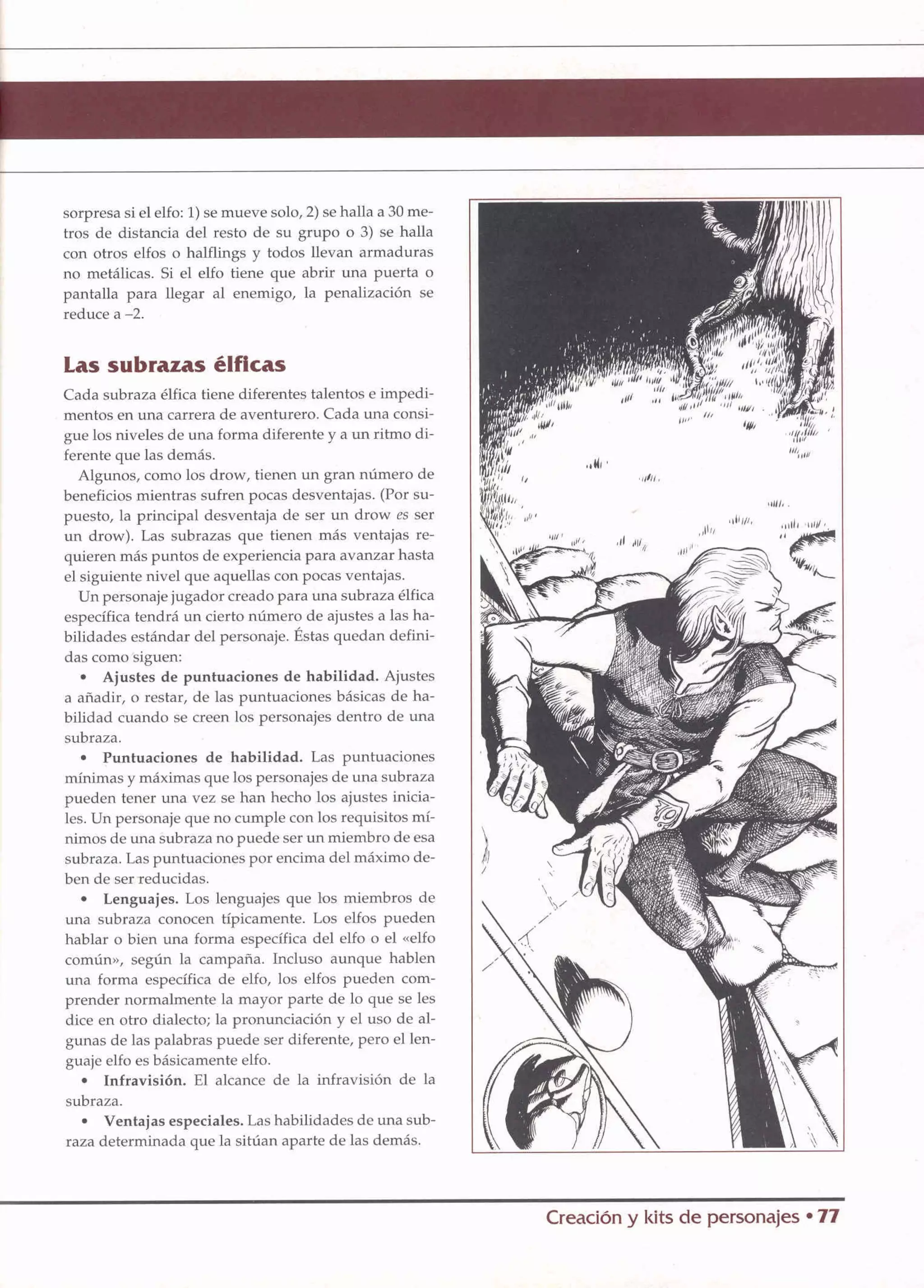 D&D   2.0 -el libro de los elfos
