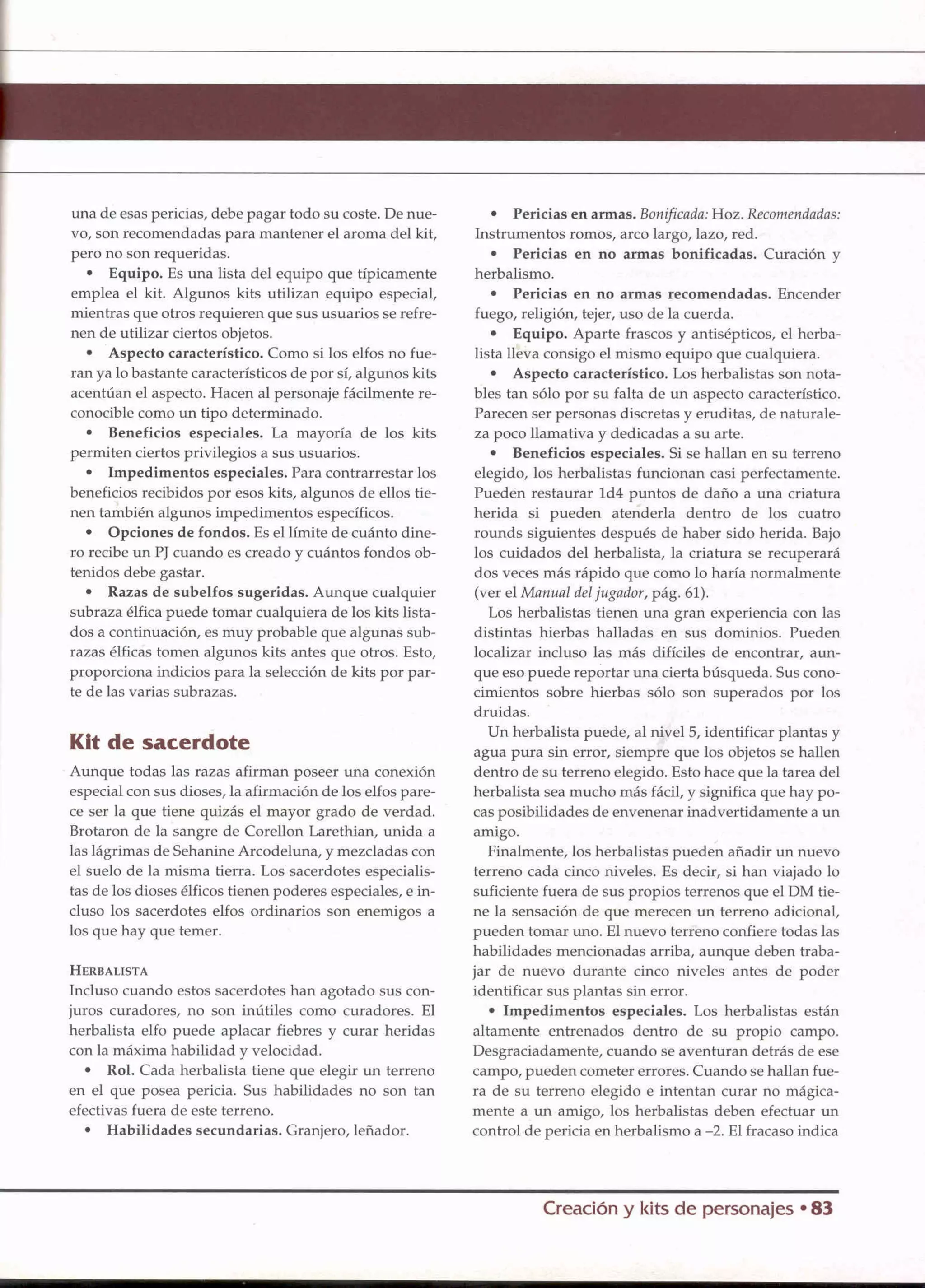 D&D   2.0 -el libro de los elfos