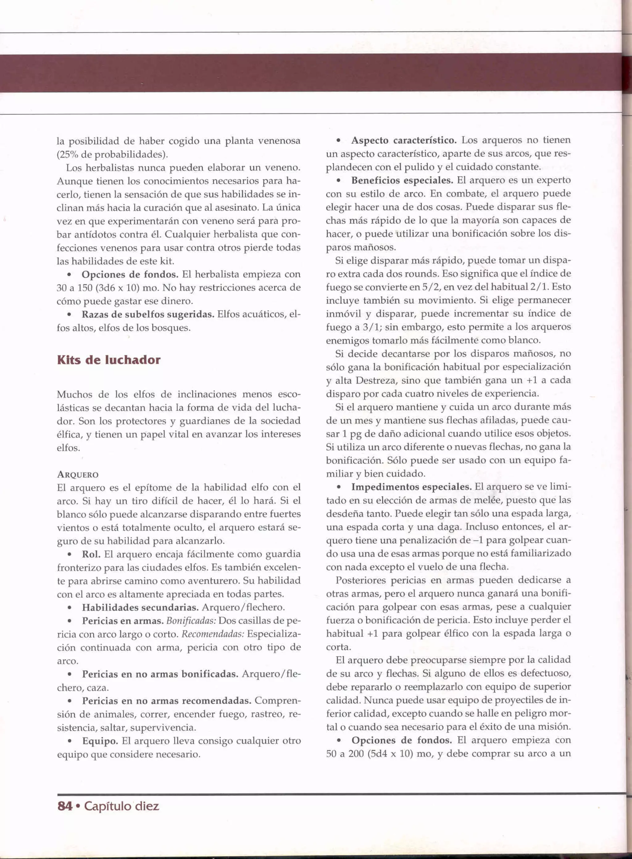 D&D   2.0 -el libro de los elfos