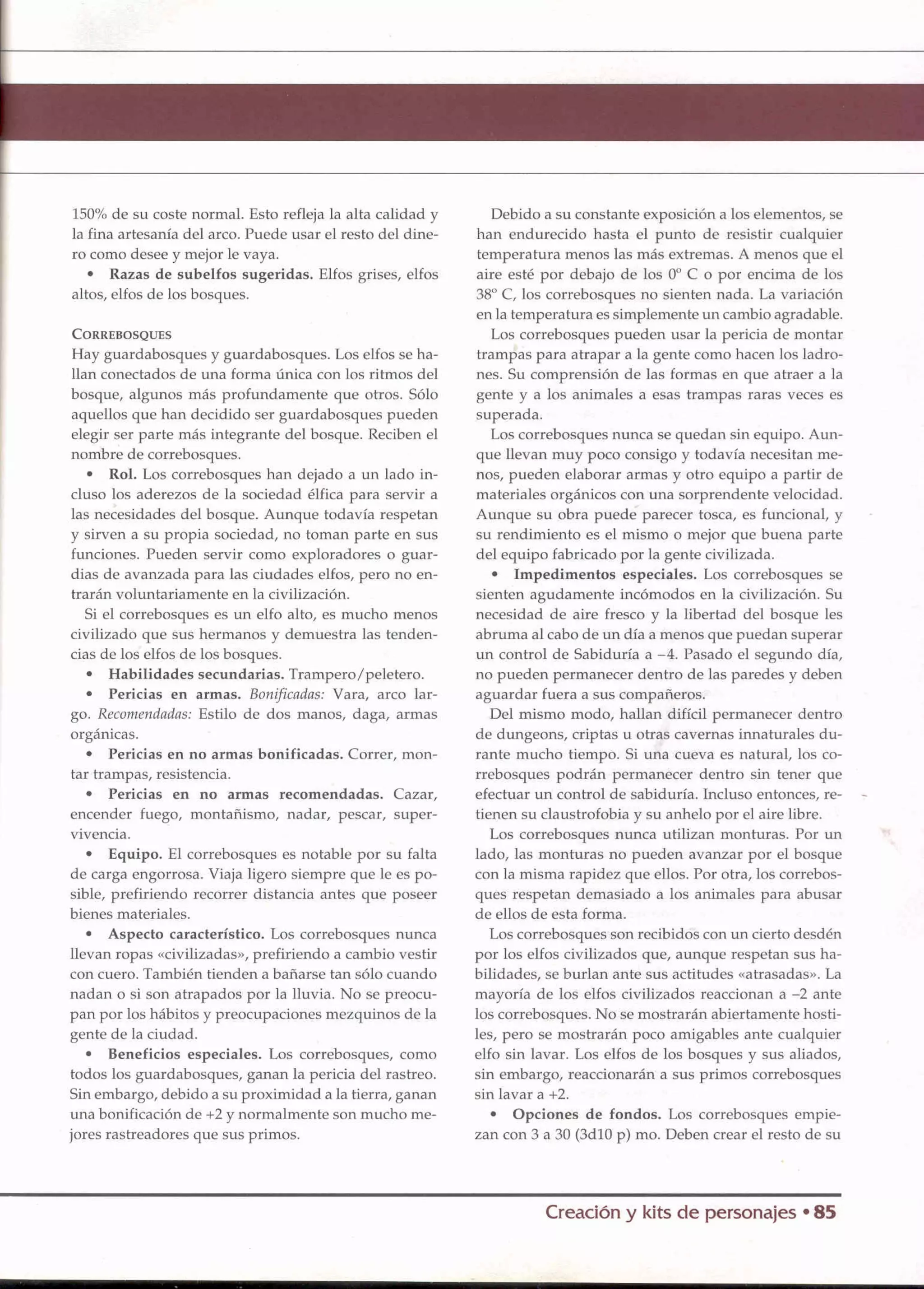 D&D   2.0 -el libro de los elfos