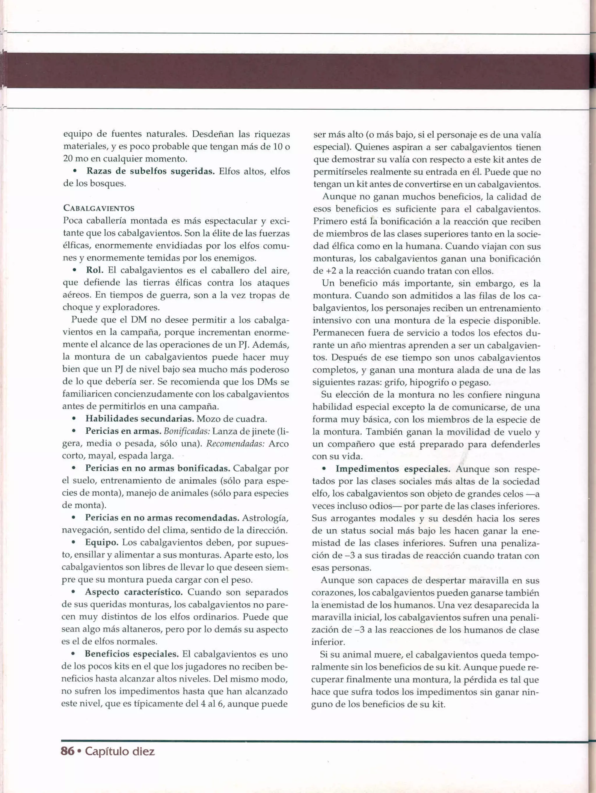 D&D   2.0 -el libro de los elfos