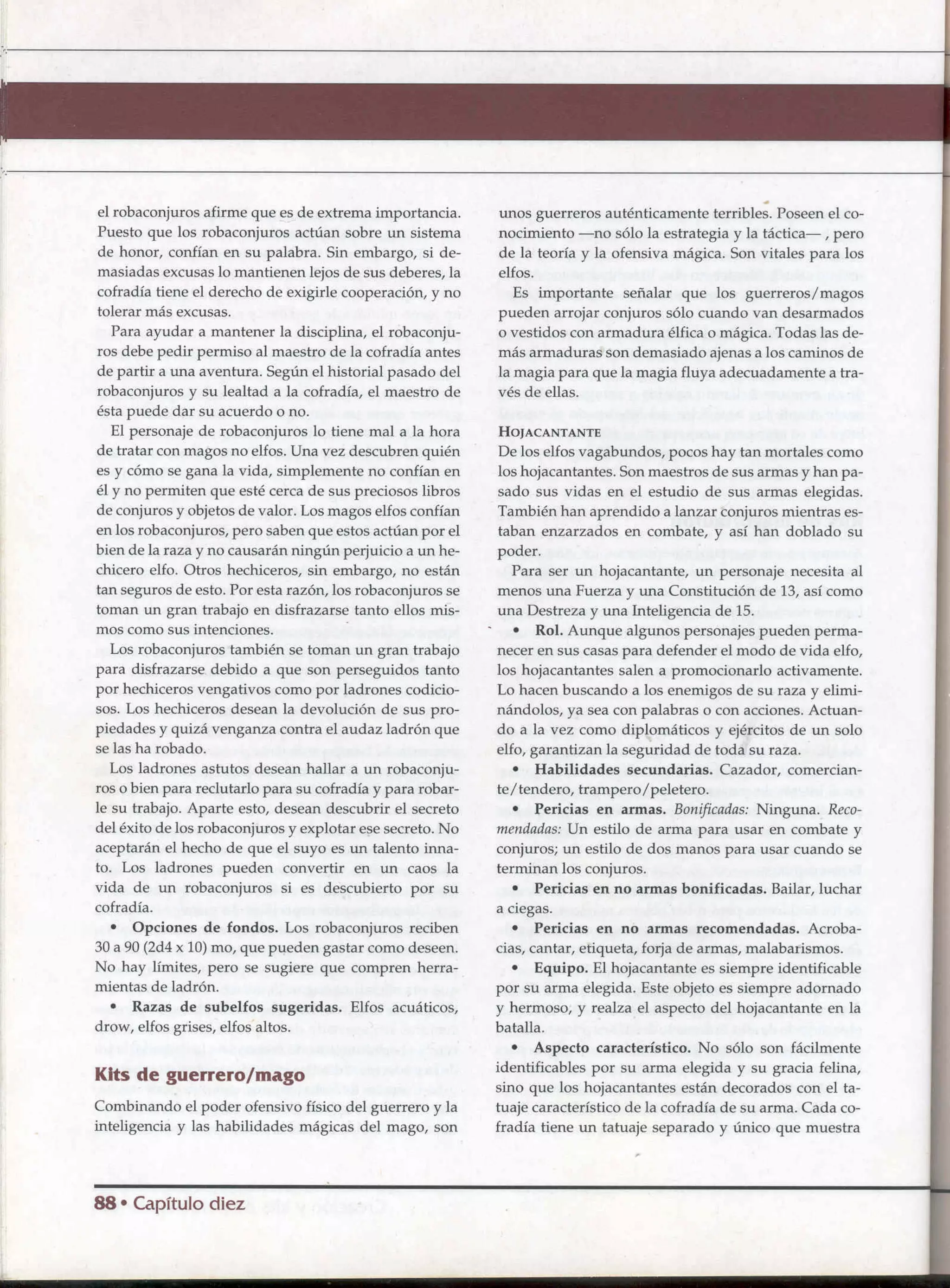 D&D   2.0 -el libro de los elfos