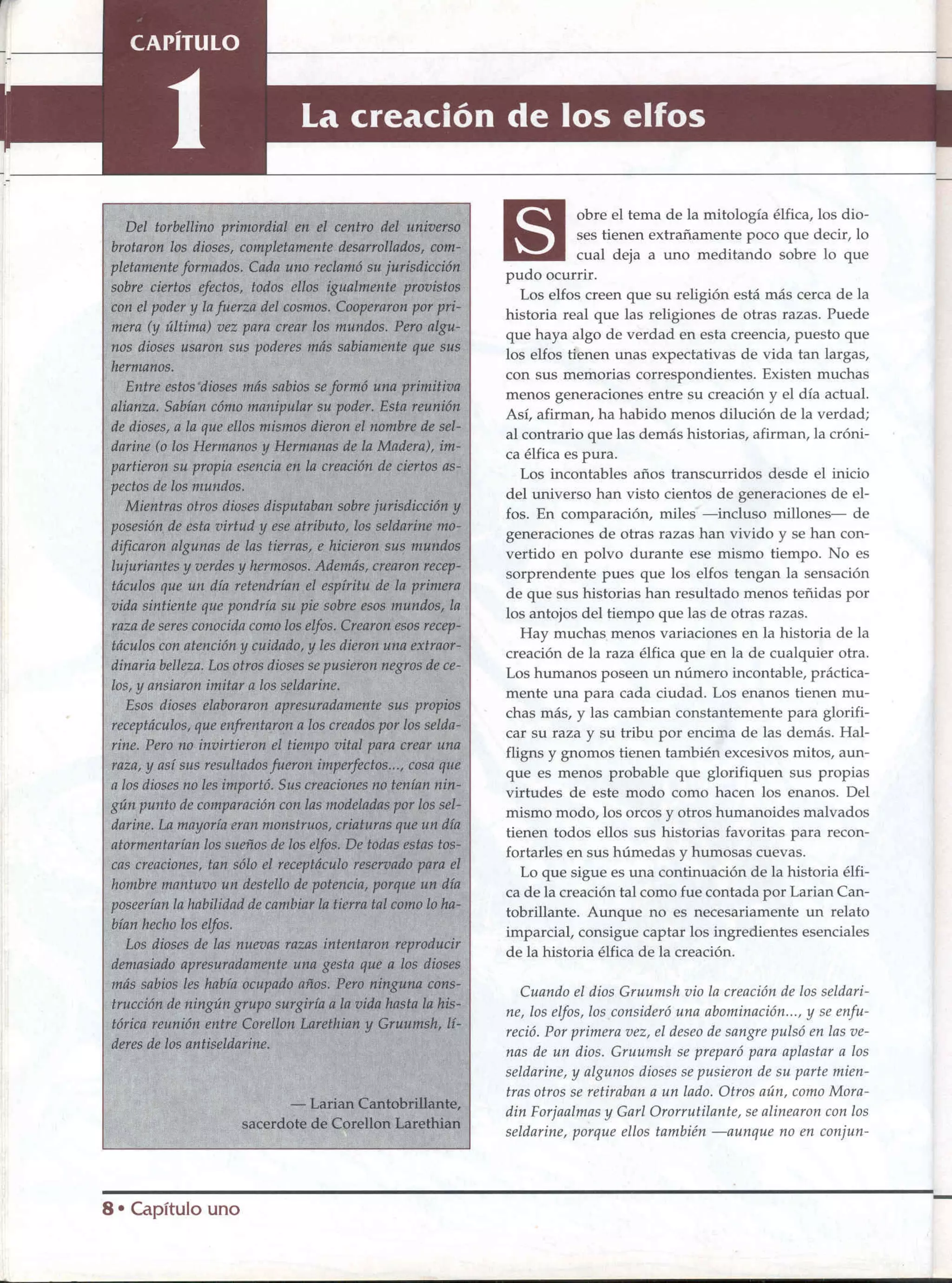 D&D   2.0 -el libro de los elfos