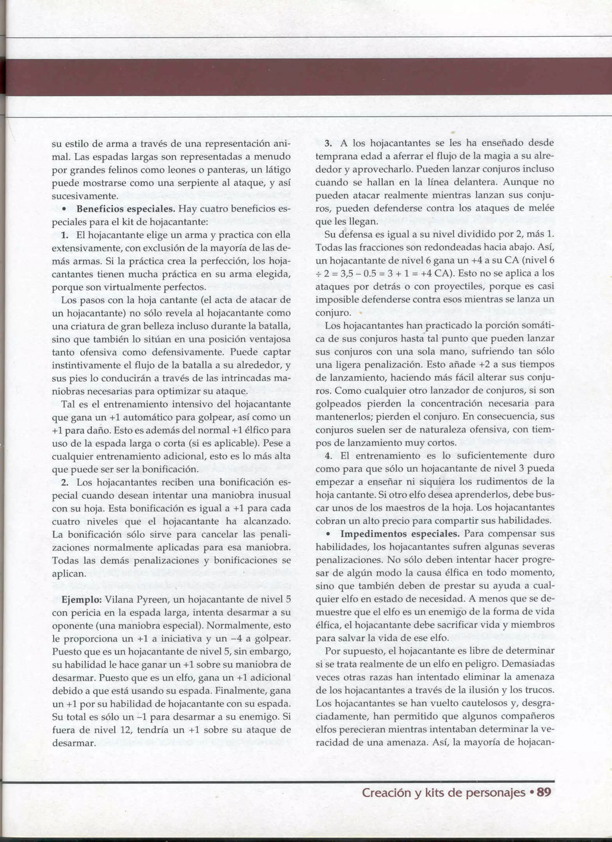 D&D   2.0 -el libro de los elfos