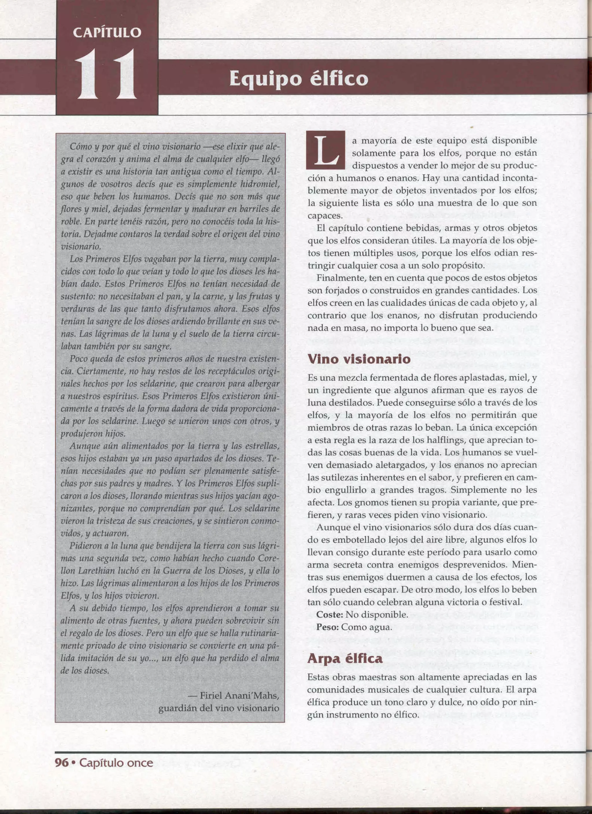 D&D   2.0 -el libro de los elfos