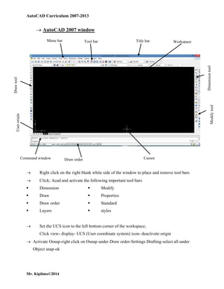 DD-AutoCAD only portfolio for a lower level of Autocad basics .pdf