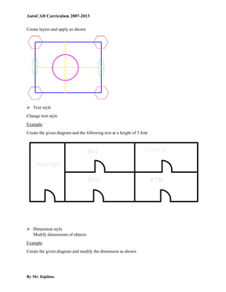 DD-AutoCAD only portfolio for a lower level of Autocad basics .pdf