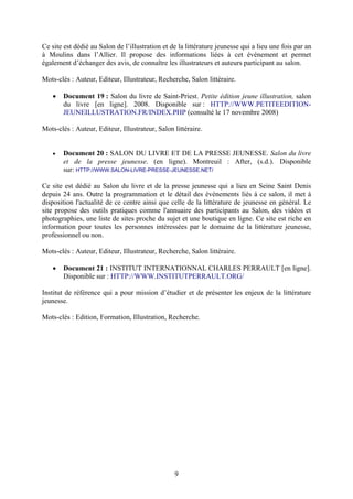 L'Illustration dans la Littérature Jeunese