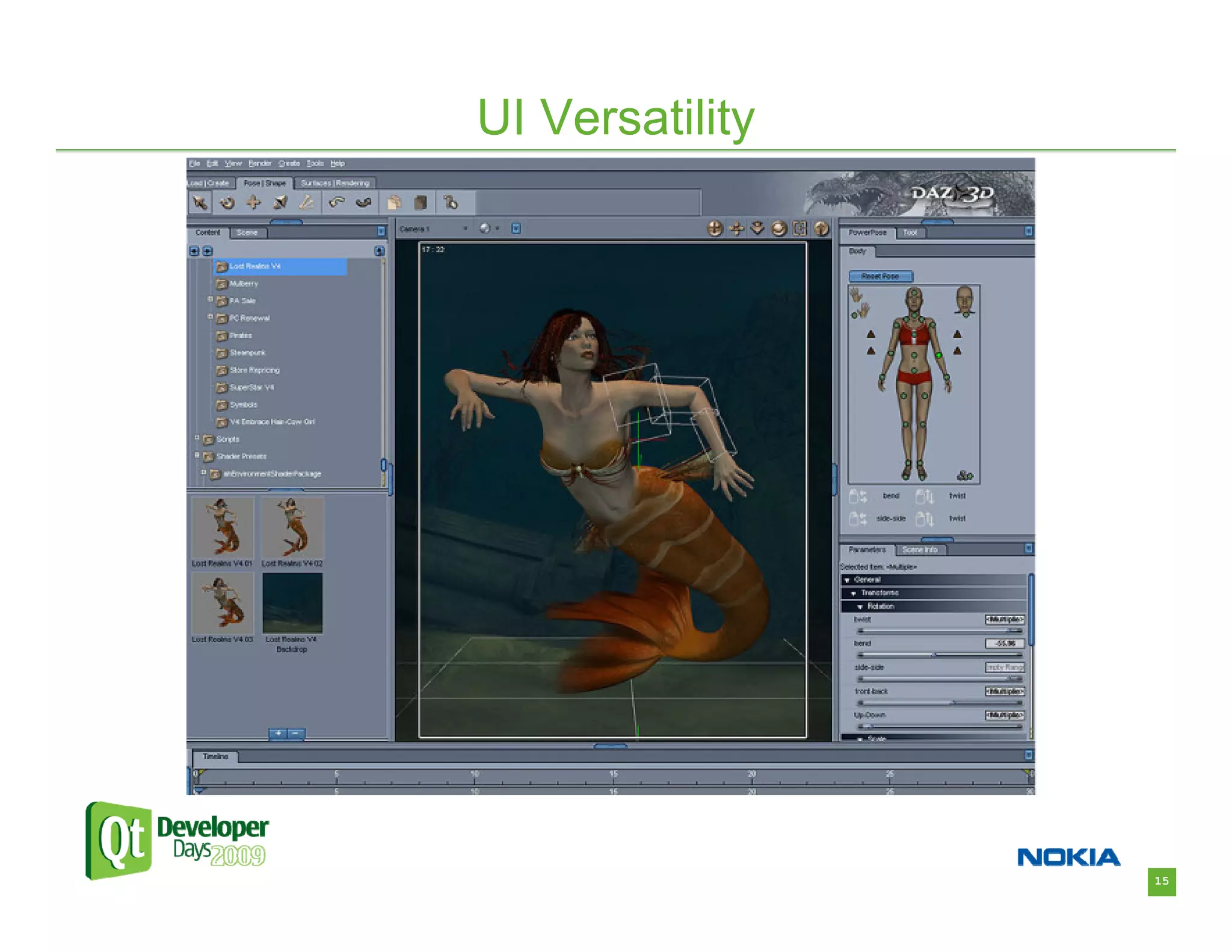 UI Versatility




                 15
 